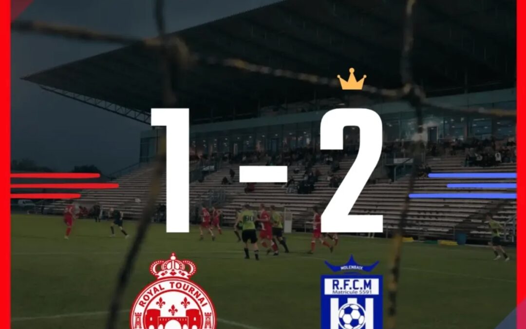 P3A : Royal Tournai Football Club B – R.F.C. Molenbaix B : 1 – 2