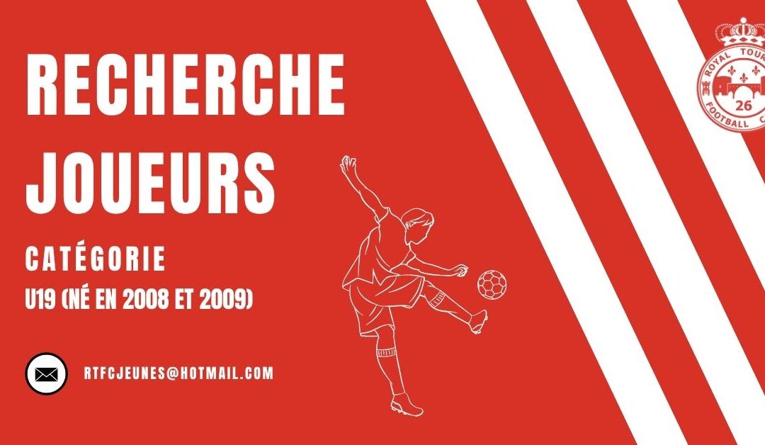 Recherche joueurs U19